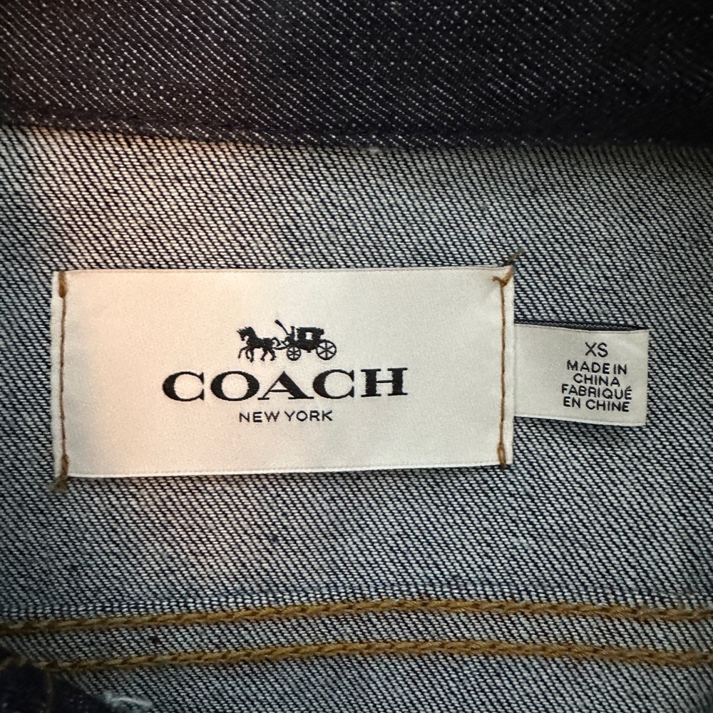 Coach Denim Jacket - Picture 8 of 8
